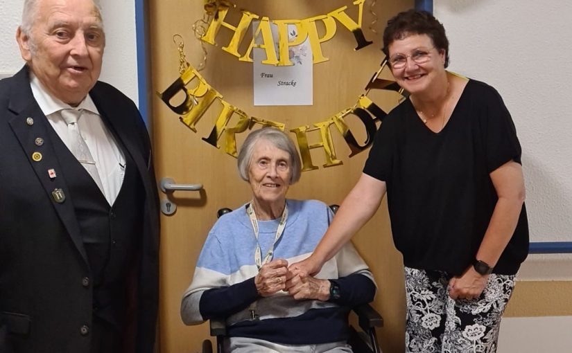 Glückwunsch zum 100. Geburtstag