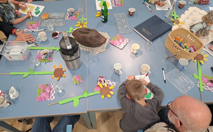 Besuch vom Kindergarten