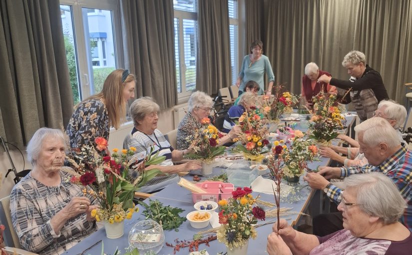 Farben ins Haus geholt