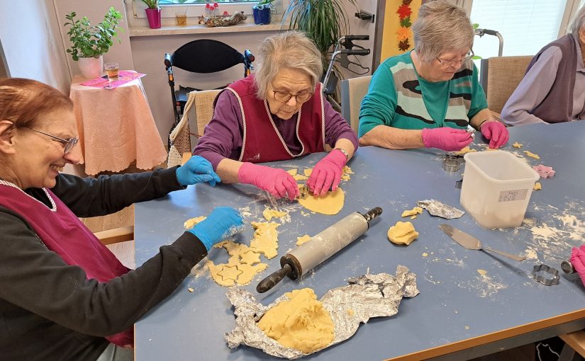 In der Weihnachtsbäckerei