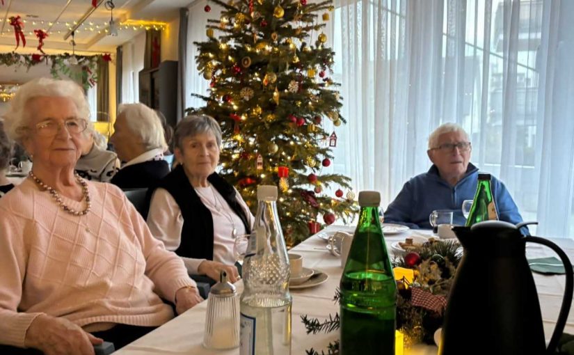 Weihnachtsfeier stationärer Bereich und Tagespflege