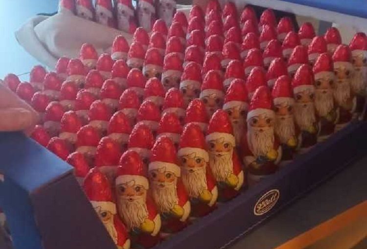 Der Nikolaus besuchte unseren Hüttenzauber