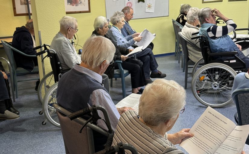 Gemeinsames Weihnachtssingen