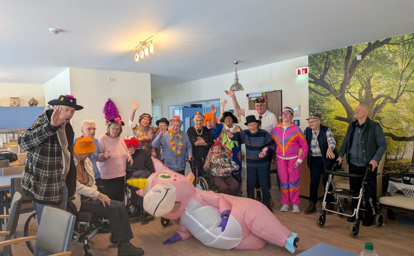 Karneval  in der Tagespflege in Rheda