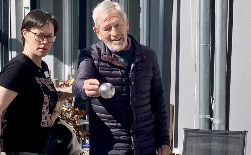 Einweihung unserer Boulebahn in Lindlar