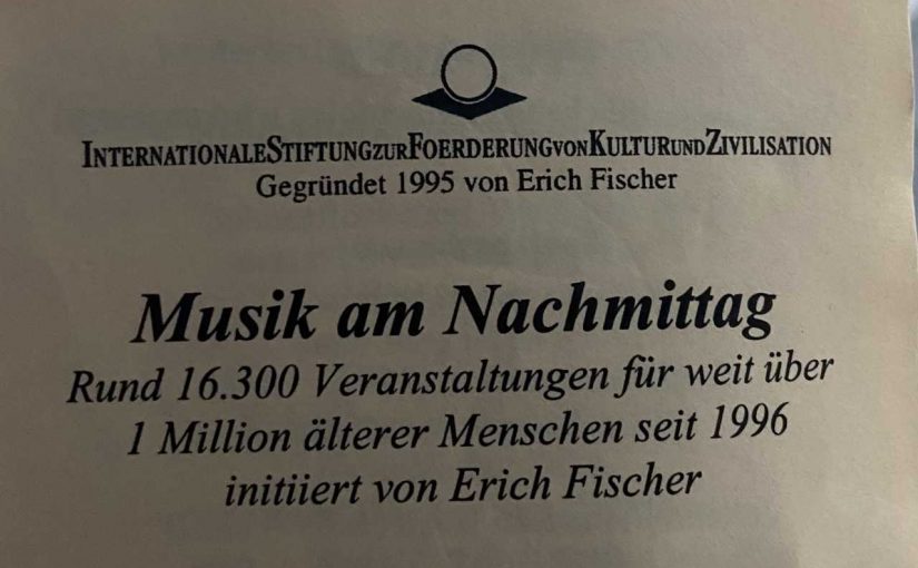 Musik am Nachmittag im „Vier Jahreszeiten“