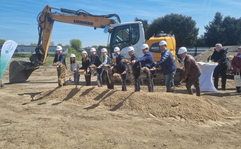 Erster Spatenstich in Wesel am Niederrhein