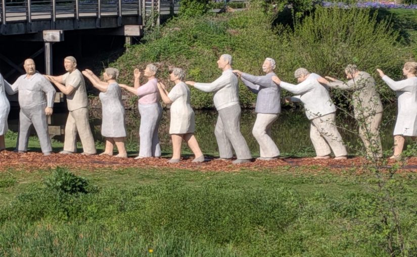Schönes Wetter, schöner Auflug