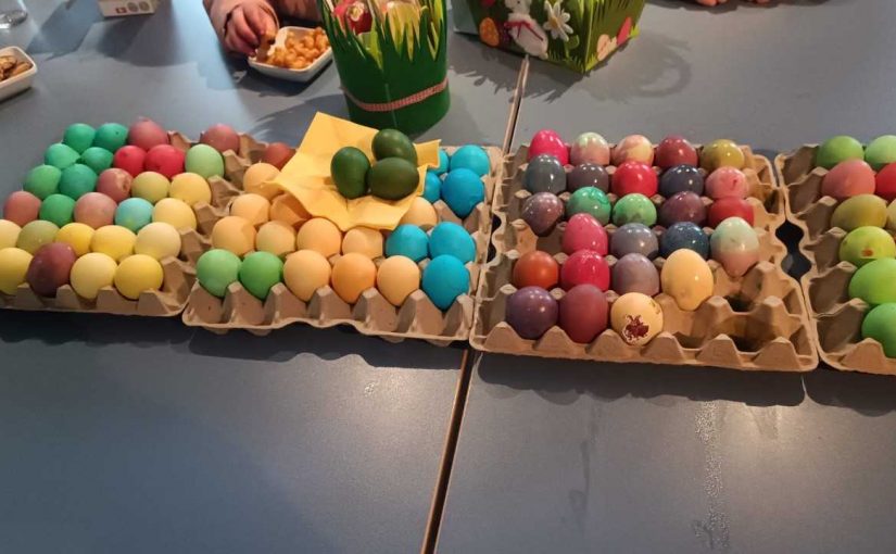 Fröhliche Osteraktion der Grundschule Bollenberg