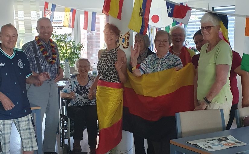 Fußballfieber in der Tagespflege carpe diem