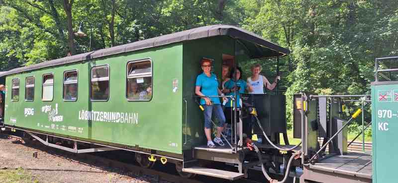 Ausflug mit der Lößnitzgrundbahn