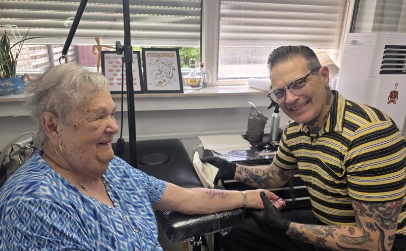 Mit 81 Jahren das erste Tattoo!