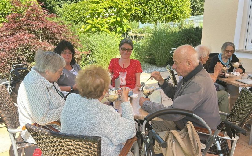 Ausflug der Tagespflege carpe diem zur Eiszeit nach Wendischbora