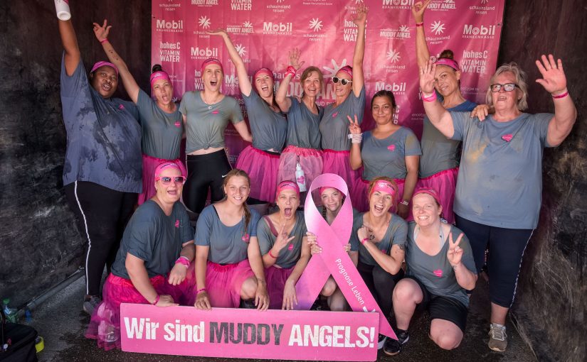 Gemeinsam durch den Schlamm – unser Team beim Muddy Angel Run in Köln